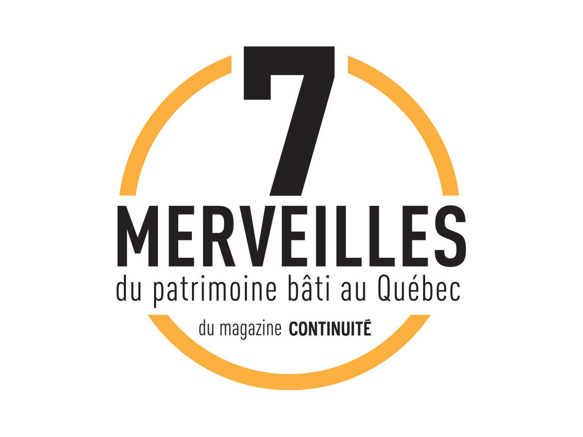 logo : 7 merveilles du patrimoine bâti au Québec