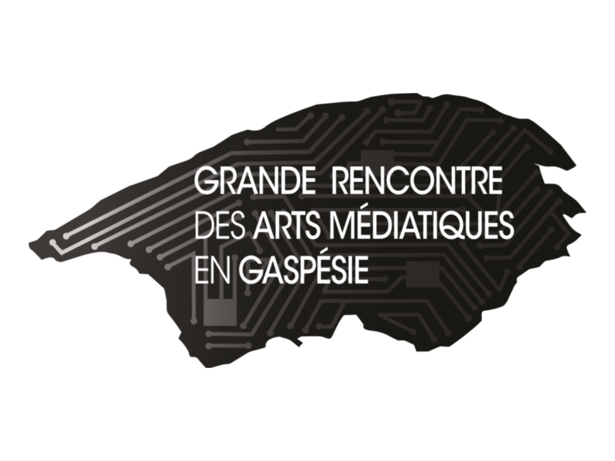Logo : Grande rencontre des arts médiatiques en Gaspésie