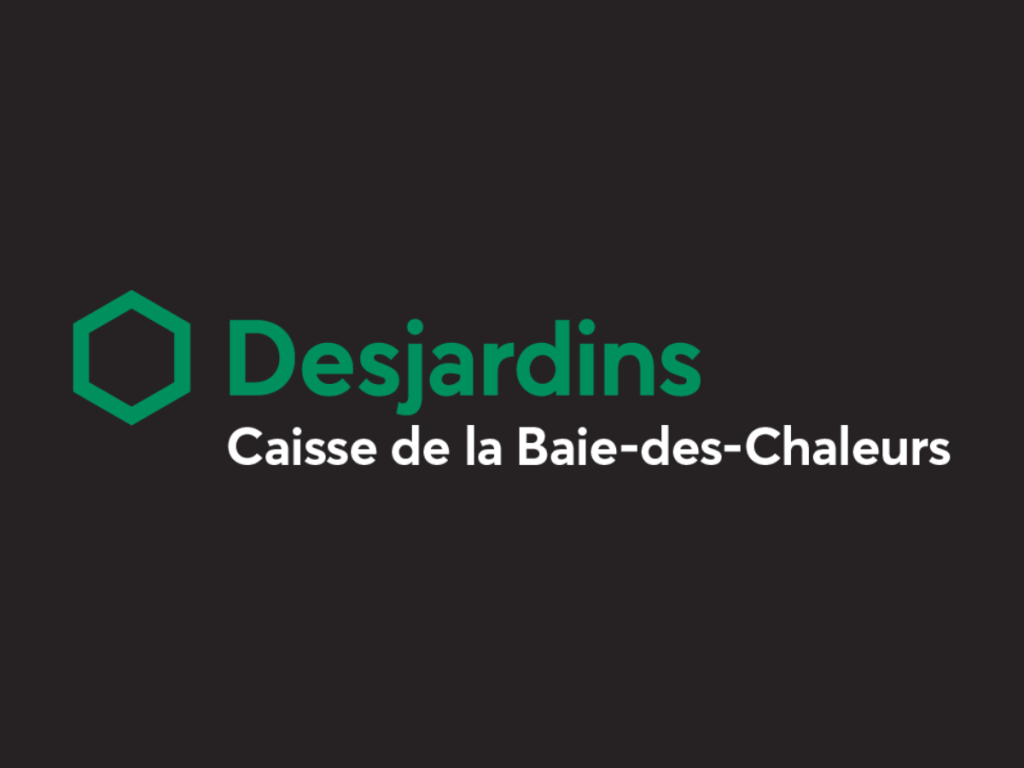 Logo : Desjardins Caisse de la Baie-des-Chaleurs