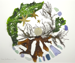 Présenté à mon exposition Ma Gaspésie : Matière à dire, matière à être 