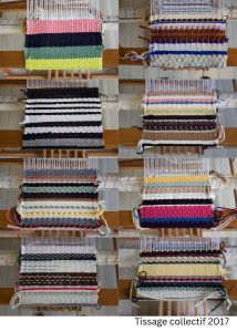 Tissage traditionnel sur le métier