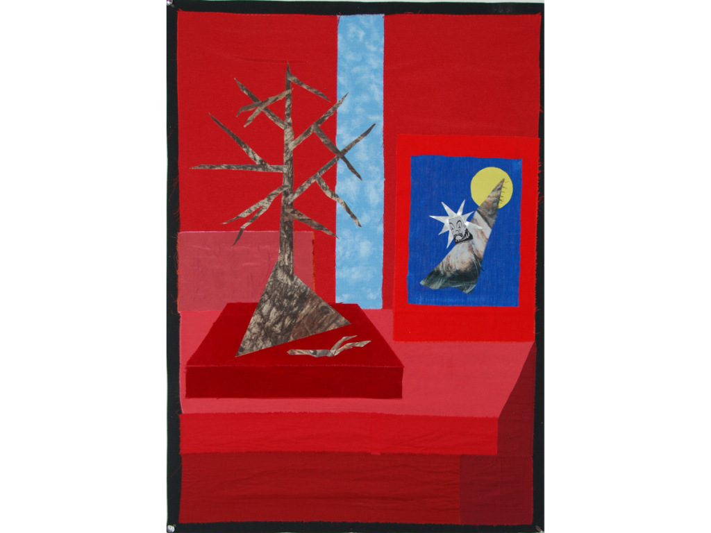 Chambre rouge a l'arbre mort, 2024©Baptiste Eybert