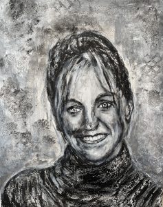 Portrait essai: peinture à l'oeuf